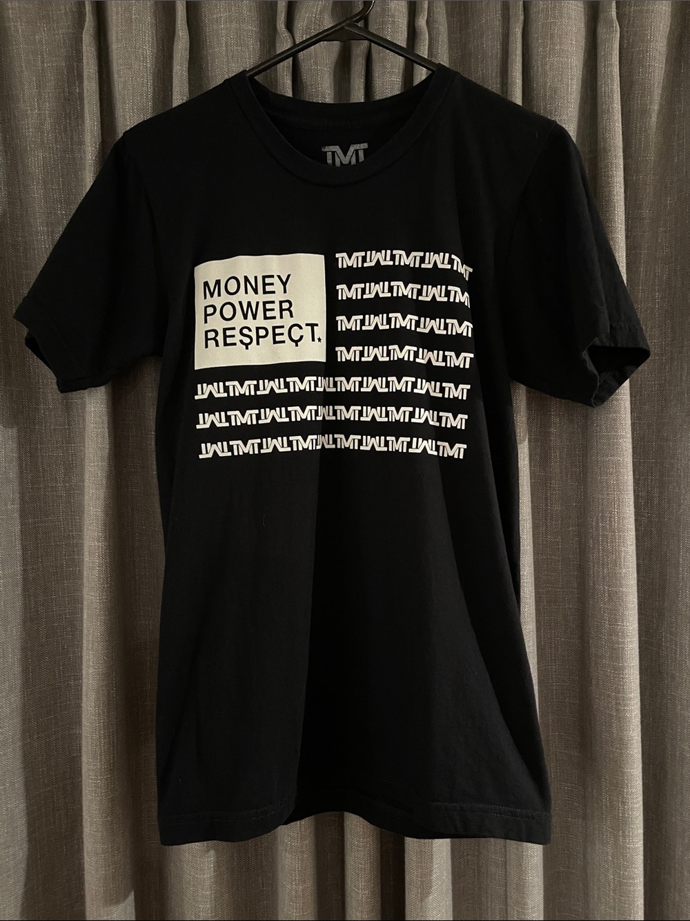 The Money Team. Mayweather. Money Power Respect Black Graphic Tee